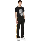 Alexander McQueen Black Patchwork Skull T-Shirt