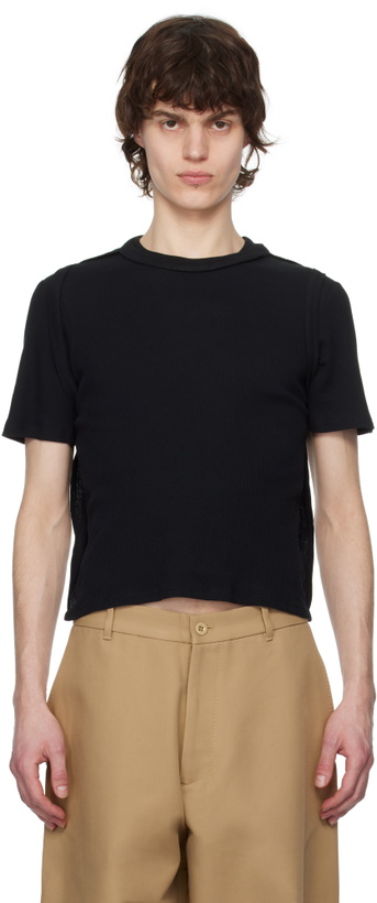 Photo: Eckhaus Latta Black Flip T-shirt