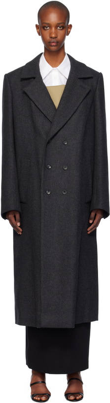 Photo: La Collection Gray Achilles Coat