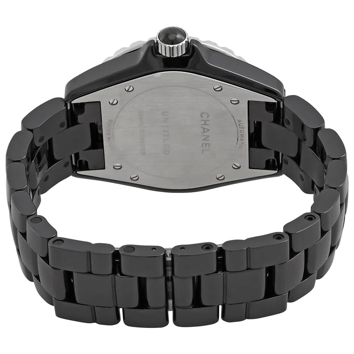 Chanel J12 Automatic Black Dial Ladies Watch H5581
