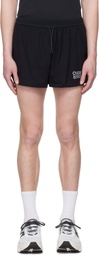 OVER OVER Black Track Shorts