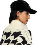 OPEN YY Black 'Yy' Velvet Ball Cap