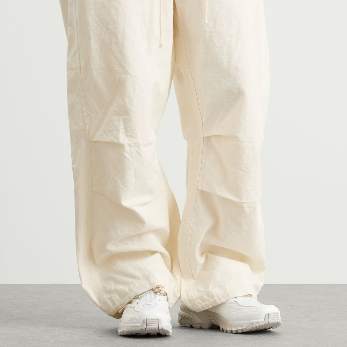 MM6 Maison Margiela Women's x Salomon ACS Pro 3 Sneakers in White/Lunar Rock