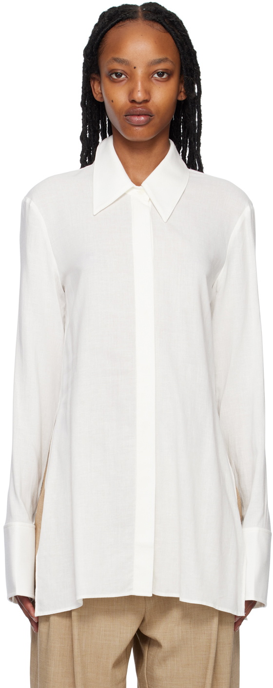 CAMILLA AND MARC Off-White Castille Shirt
