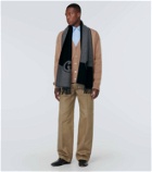 Gucci Interlocking G wool and cashmere scarf