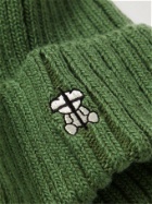 UNDERCOVER MADSTORE - Logo-Embroidered Ribbed-Knit Beanie