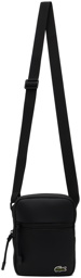 Lacoste Black Flat Crossover Bag