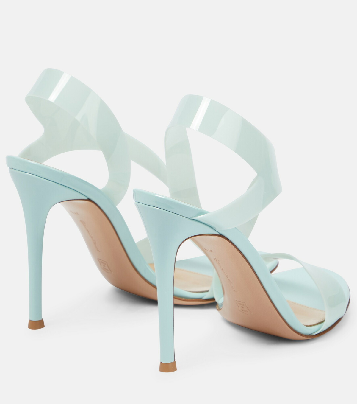 Gianvito Rossi - Metropolis 105 PVC slingback sandals