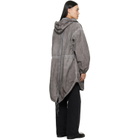 Maison Margiela Gray Hooded Parka