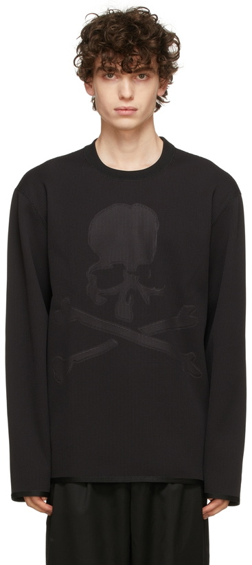 Photo: mastermind WORLD Black Debossed Thermal T-Shirt