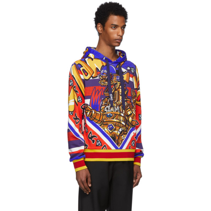 【未使用】Dolce & Gabbana Platinum Drip Hoodie 2022年限定品 Dolce and Gabbana Multicolor Glamzilla Hoodie Dolce & Gabbana