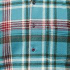 YMC Men's Dean Check Shirt in Blue Multi