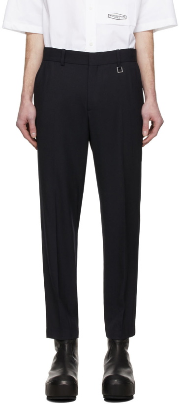 Photo: Wooyoungmi Navy Cropped Trousers