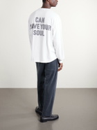 Remi Relief - Printed Cotton-Jersey T-Shirt - White