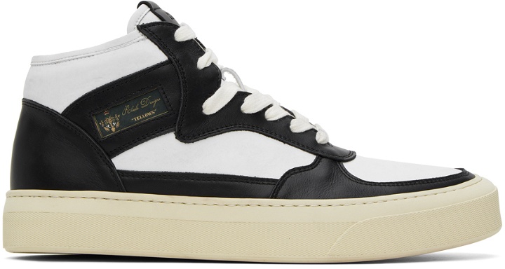 Photo: Rhude Black & White Cabriolets Sneakers