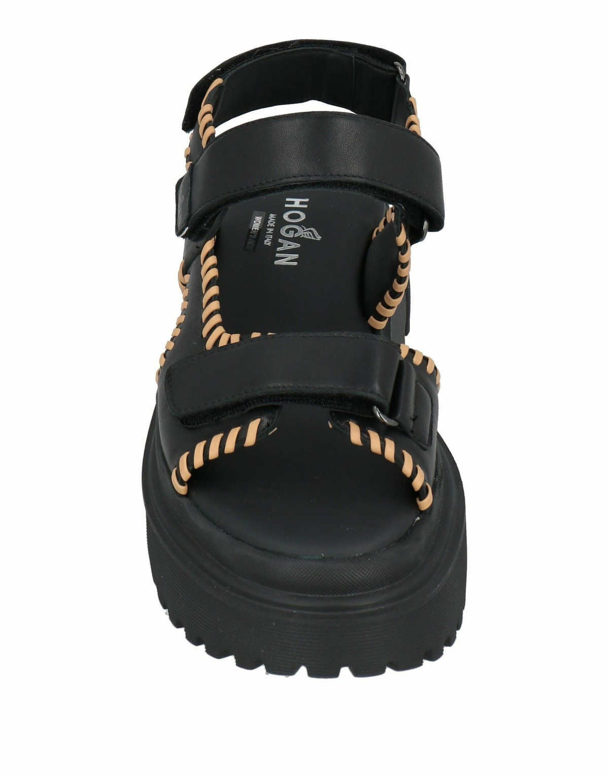 Hogan Womens Sandals in Black