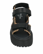 Hogan Womens Sandals in Black