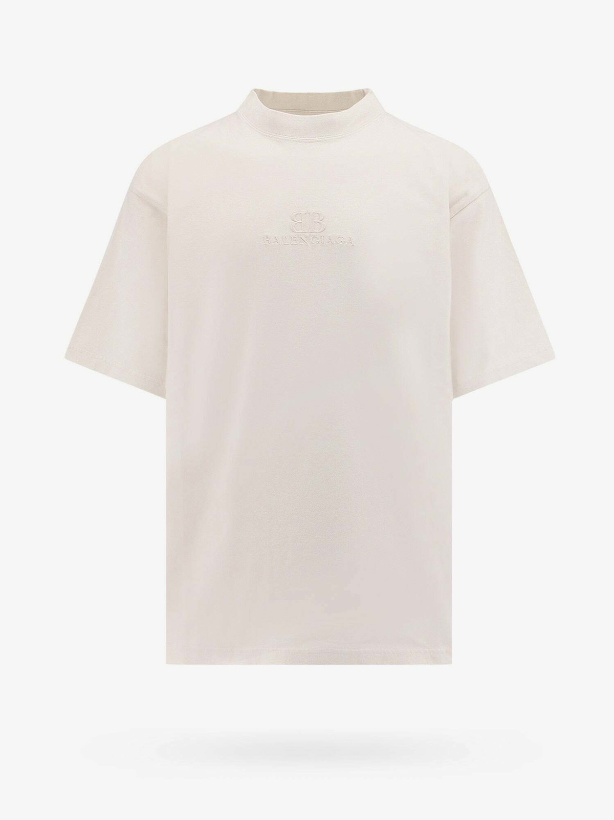 Balenciaga T Shirt Beige Mens Balenciaga
