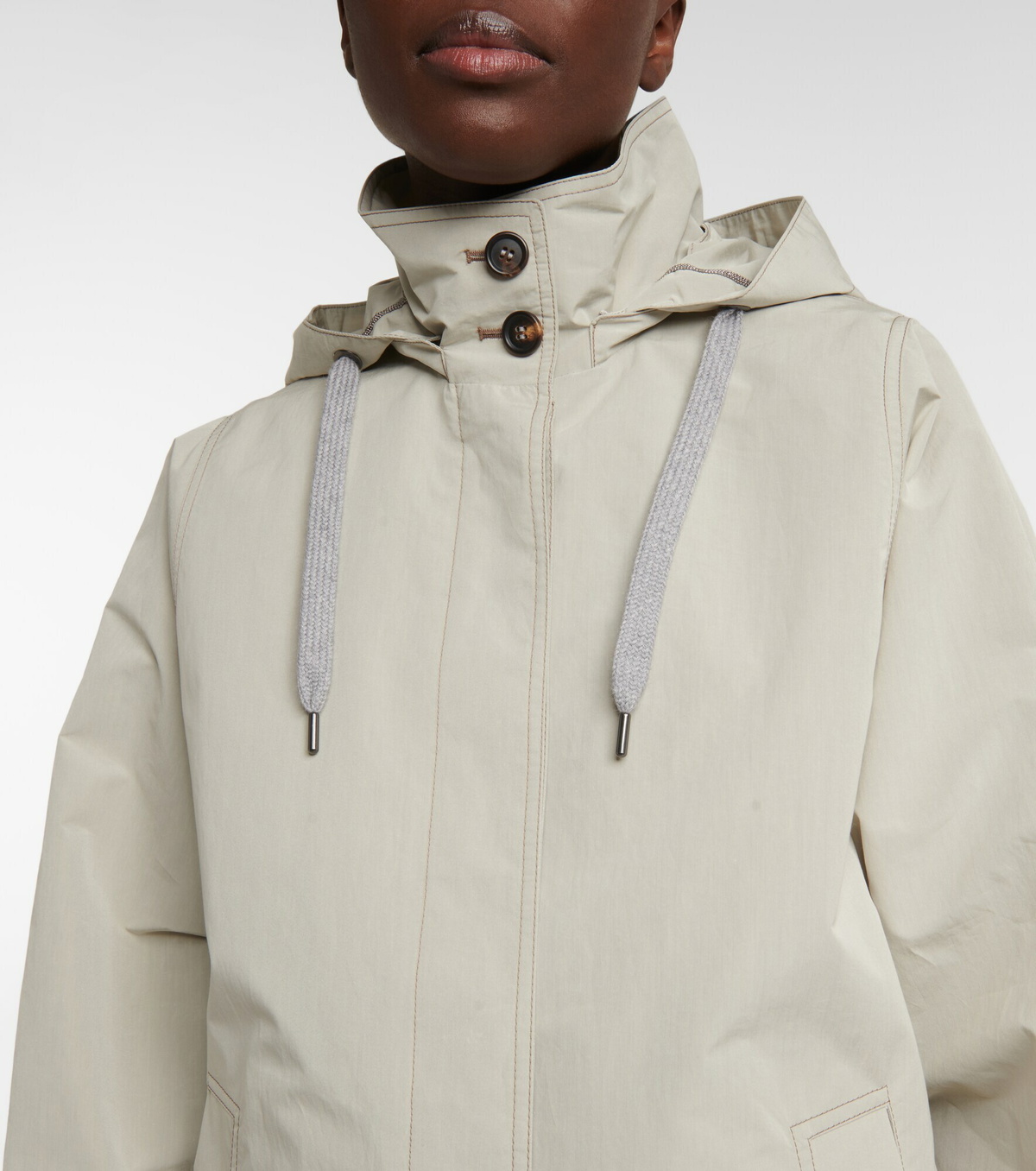 Brunello cucinelli clearance raincoat