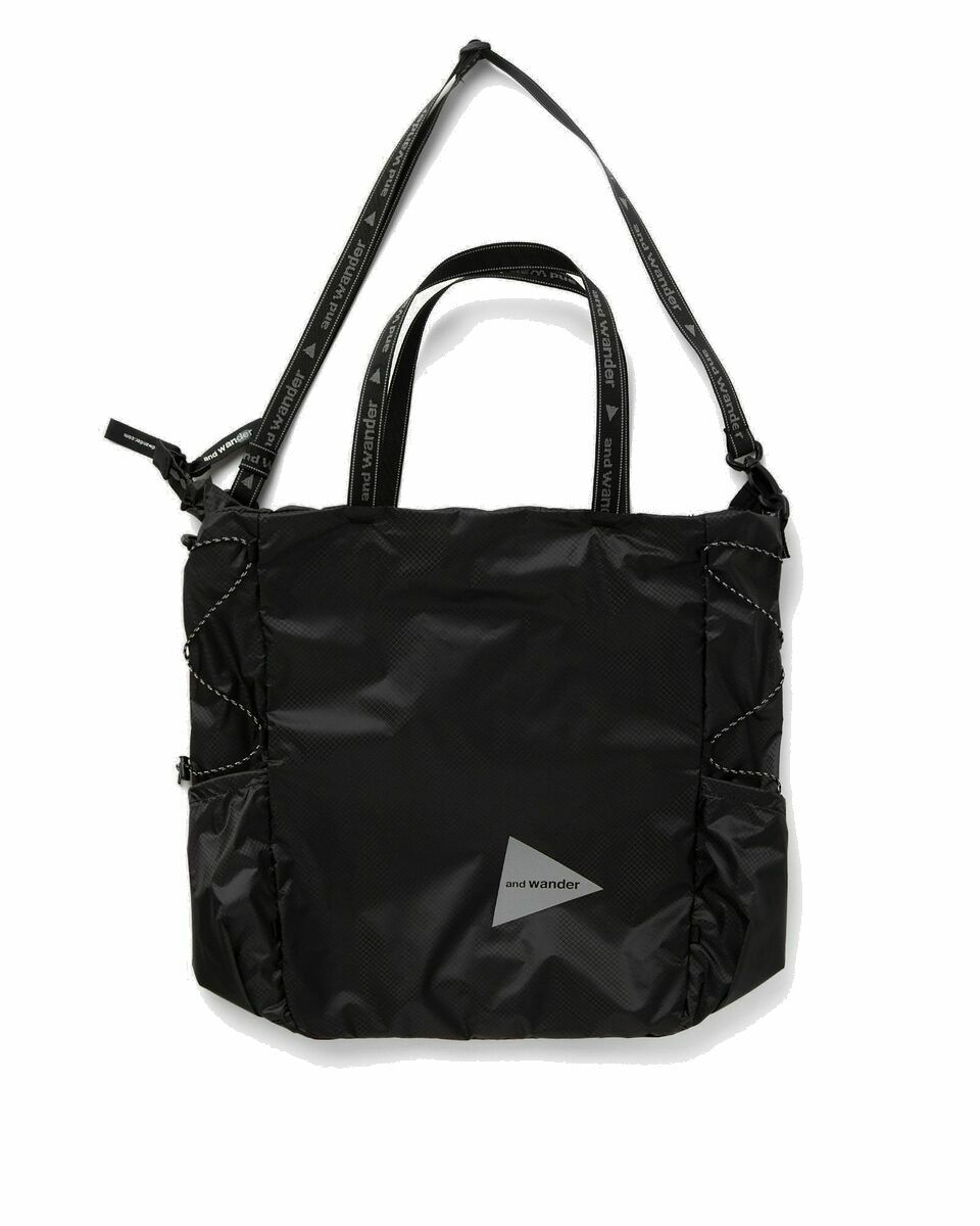 Photo: And Wander Sil Tote Bag Grey - Mens - Tote & Shopping Bags