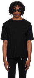 Peter Do Black Creased T-Shirt