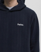 Parlez Millington Hoodie Blue Mens Hoody