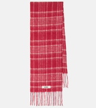 Jacquemus L'Écharpe Carro checked scarf