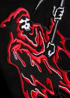 Warren Lotas Dueling Reaper Printed Jacket Black