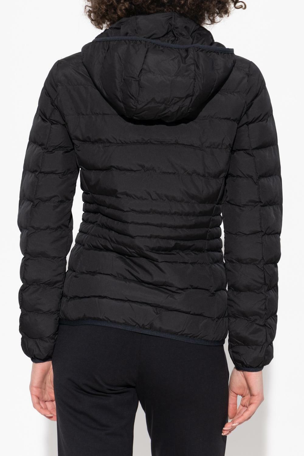 Ea7 Emporio Armani Quilted Jacket With Logo