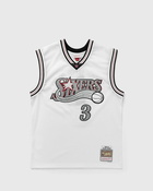 Mitchell & Ness Nba Cracked Cement Swingman Jersey 76 Ers 2000 01 Allen Iverson #3 White - Mens - Jerseys