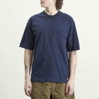 Armor-Lux Men's Heavyweight Pocket T-Shirt in Marine Deep