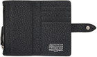 Maison Margiela Black Four Stitches Card Holder