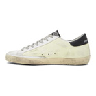 Golden Goose Yellow and White Superstar Sneakers