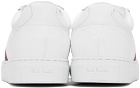 Paul Smith White Leather Fermi Sneakers
