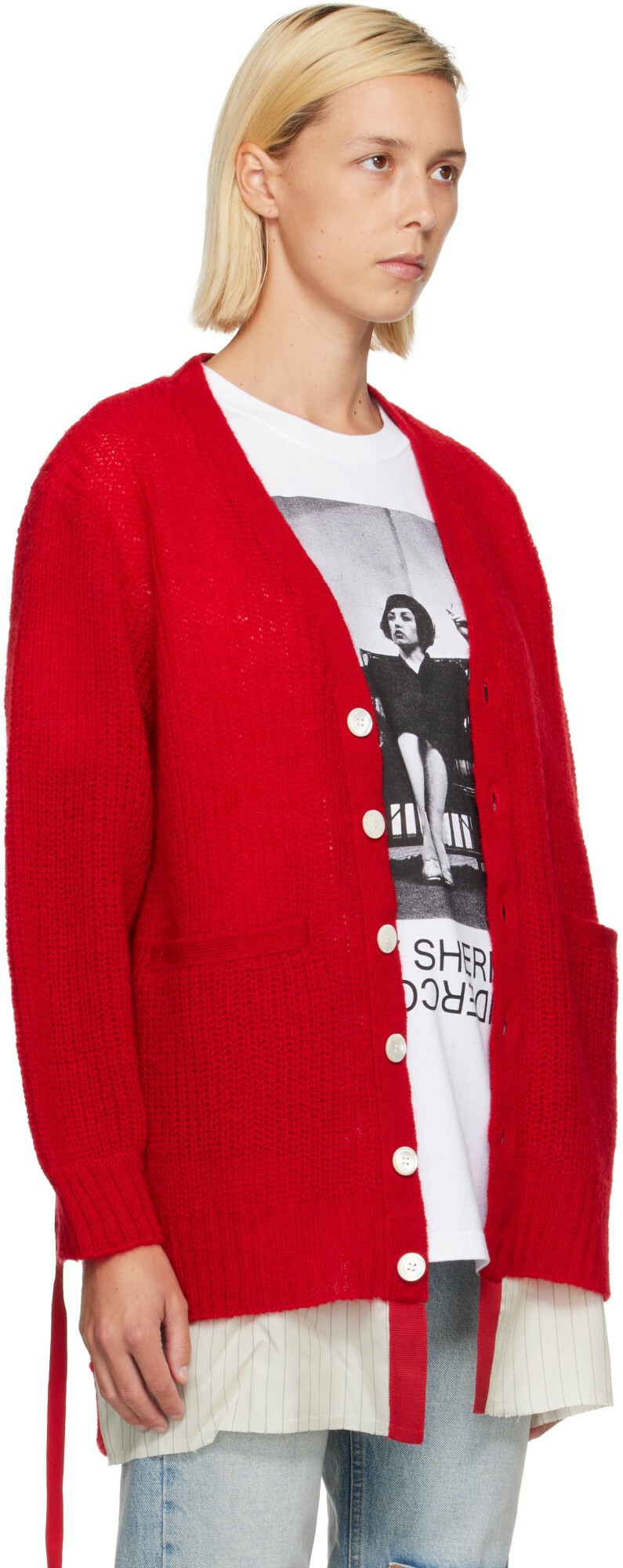 UNDERCOVER Red UP2F1901 Cardigan