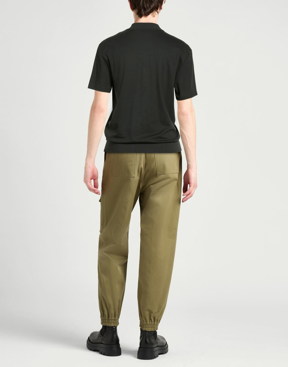 Giorgio Armani Mens Polo shirt Dark in Green