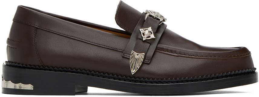 Toga Virilis SSENSE Exclusive Brown Loafers Toga Virilis