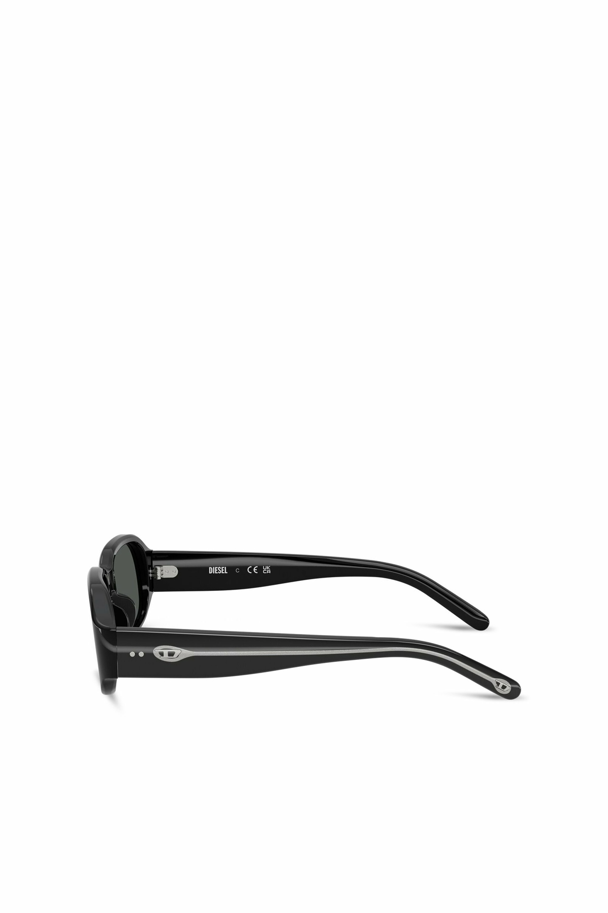 Diesel Rectangle sunglasses - Sunglasses - Unisex - Black