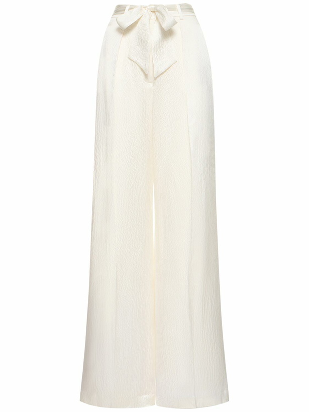 Photo: GABRIELA HEARST - Thomazia Silk Wide Leg Pants