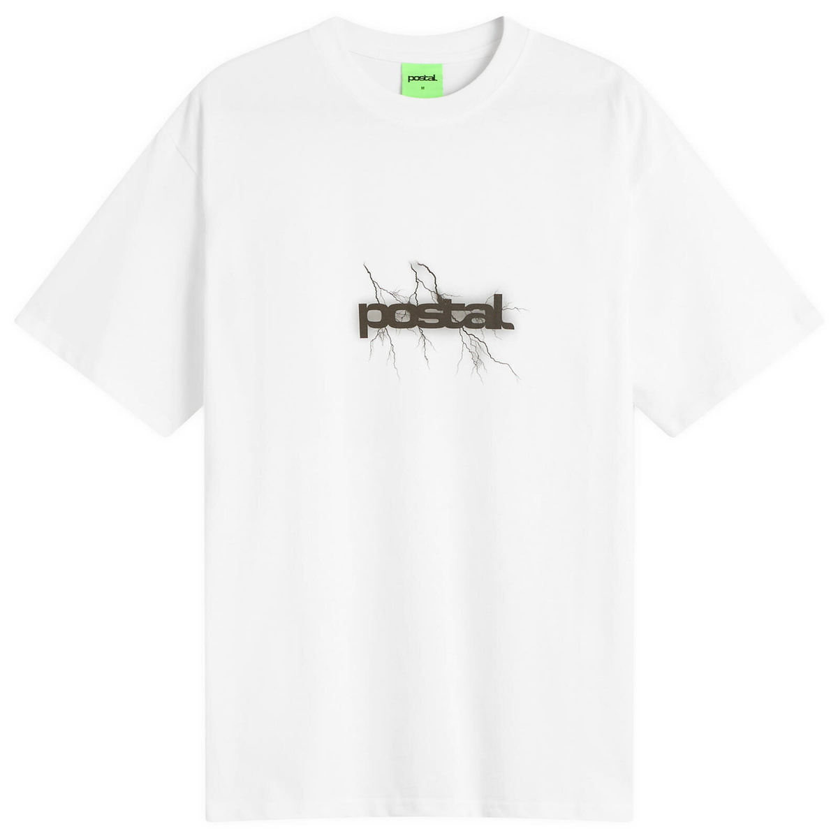 POSTAL Men's Lightning T-Shirt in White