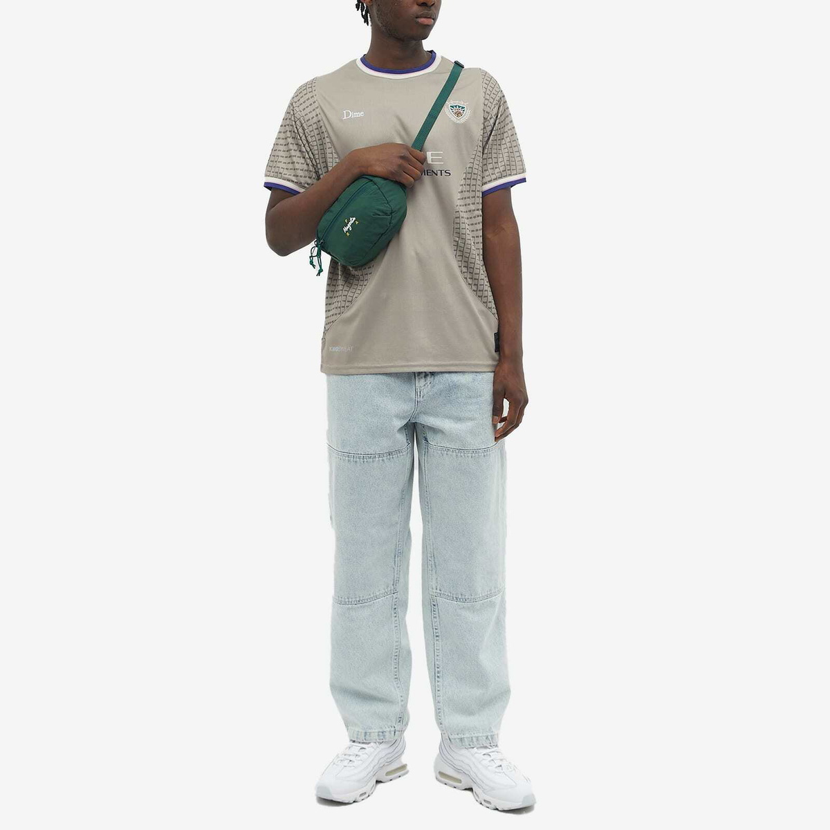 【MAGENTA SKATEBOARDS 】 F.R.A Waist Bag - Green Magenta Men's F.R.A. Waist Bag in Green Magenta