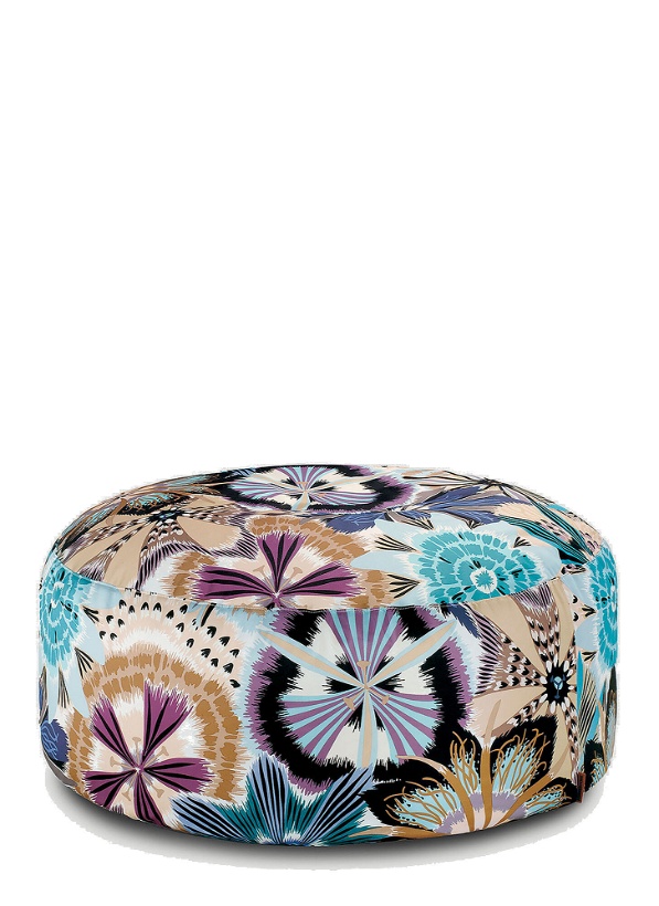 Photo: Passiflora Giant Large Pouf in Blue