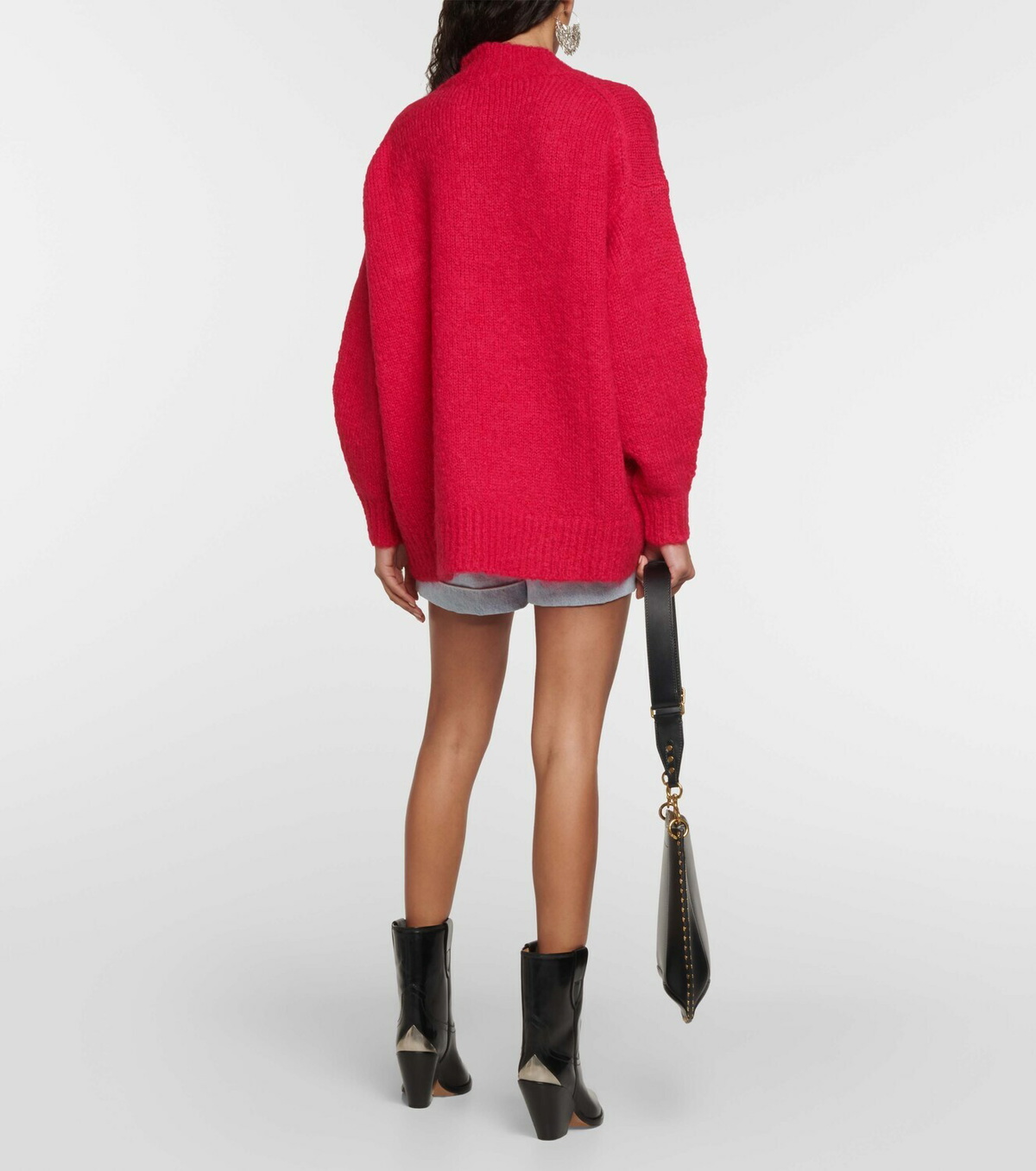 Isabel Marant Idol mohair-blend mockneck sweater Isabel Marant