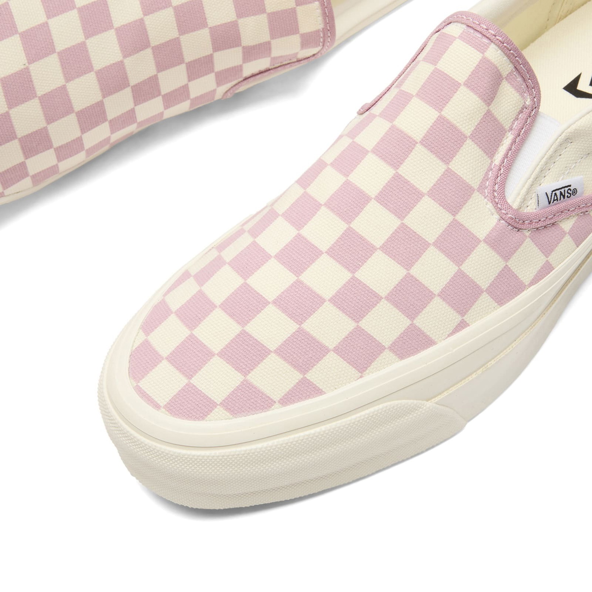 Vans LX Classic Slip-On 98 sneaker in Checkerboard Pink Dawn