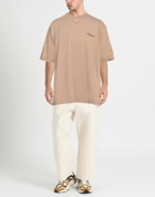 Roberto Cavalli Mens T-shirt in Beige