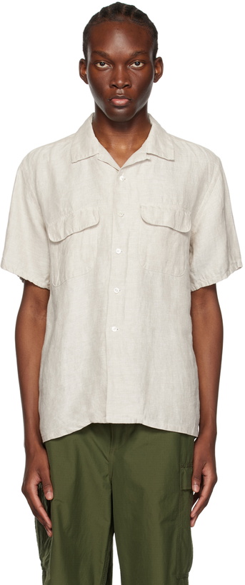 Photo: BEAMS PLUS Beige Pocket Shirt