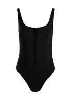 Lisa Marie Fernandez Jasmine Maillot Neoprene Swimsuit Black