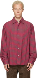 Marni Red Check Shirt