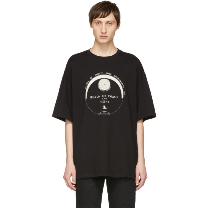 Photo: Lanvin Black Realm Of Chaos And Night T-Shirt