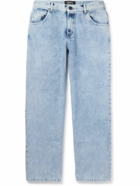 Liberal Youth Ministry - Straight-Leg Logo-Print Jeans - Blue